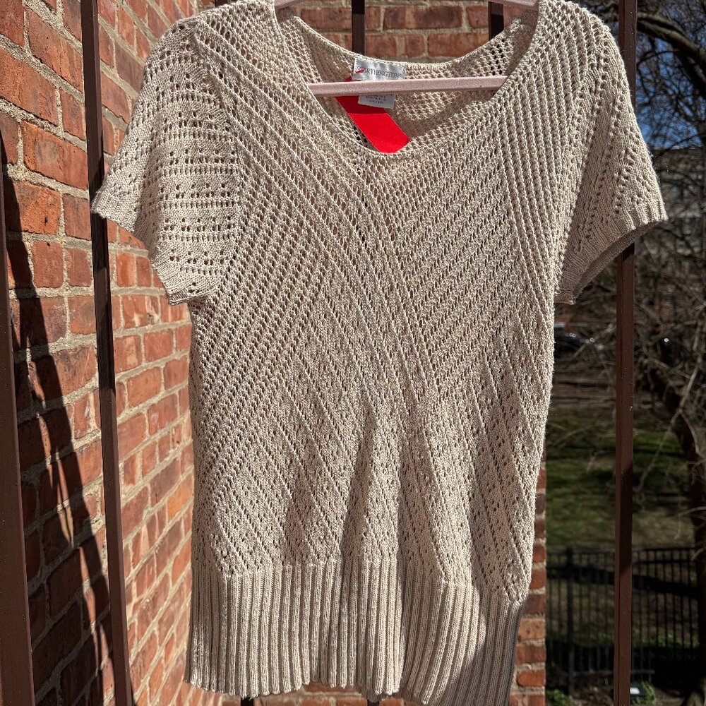 "WORTHINGTON" Tan Knit